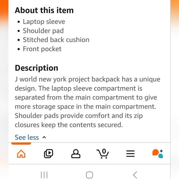 J WORLD Project Backpack - Picture 10 of 10
